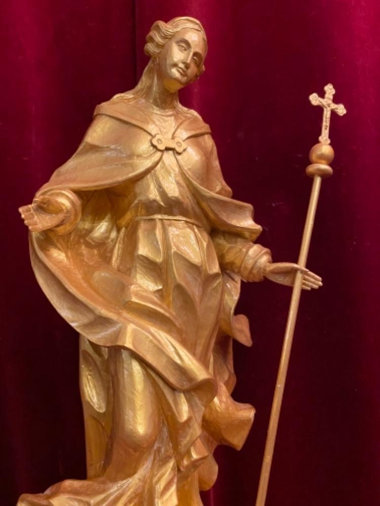 1 BAROQUE-STYLE Madonna Immaculata Sculpture