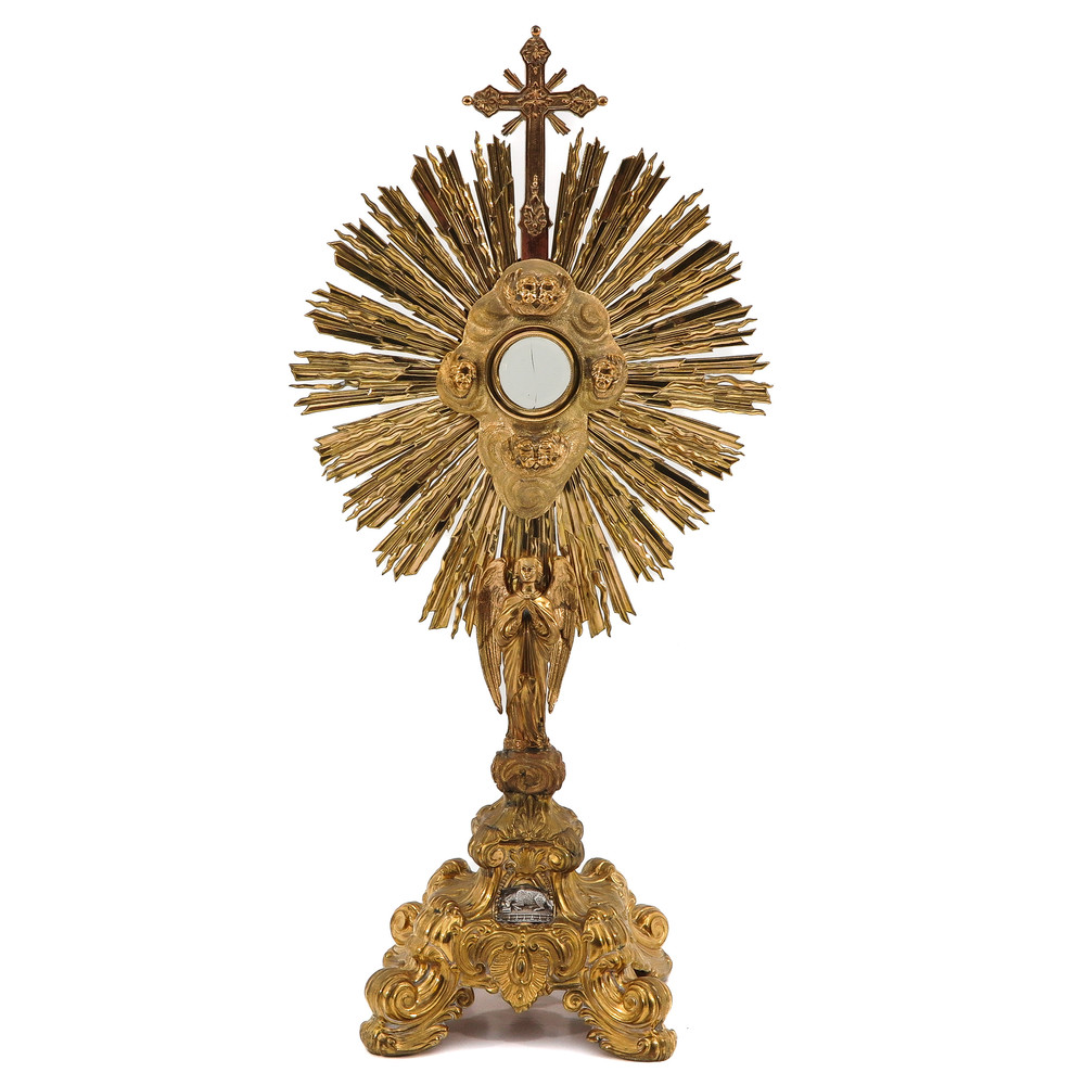 1 BAROQUE-STYLE Monstrance