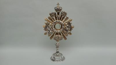 Monstrance style Baroque - Style en Brass / Bronze / Gilt, Belgium 19 th century