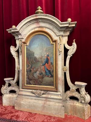 Painting style Baroque - Style en Wood, Belgium  18 th century