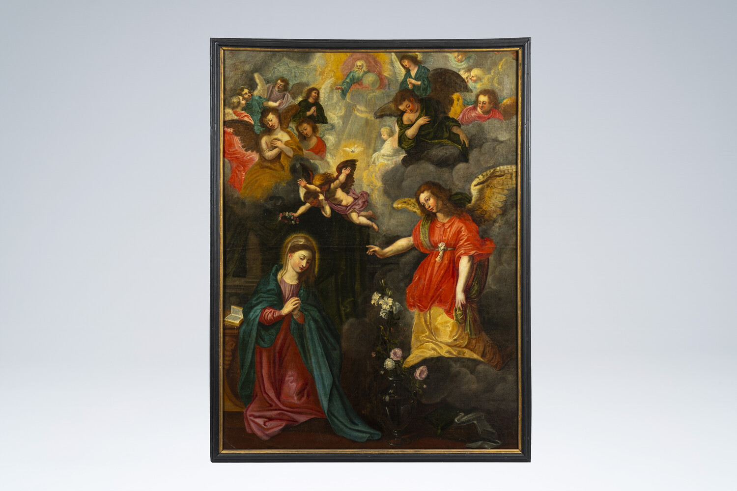1 Baroque - Style Painting Annunciation