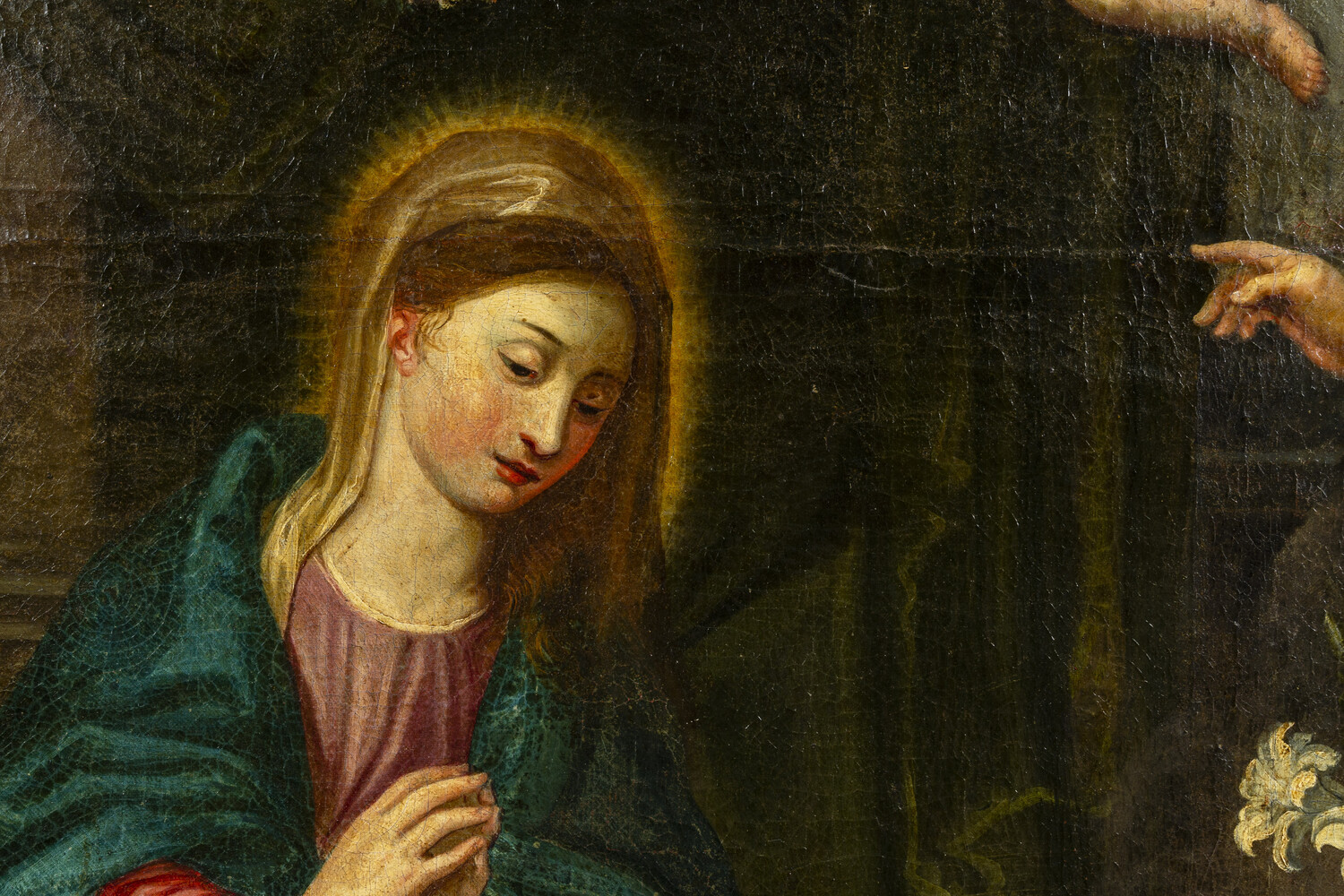 1 Baroque - Style Painting Annunciation