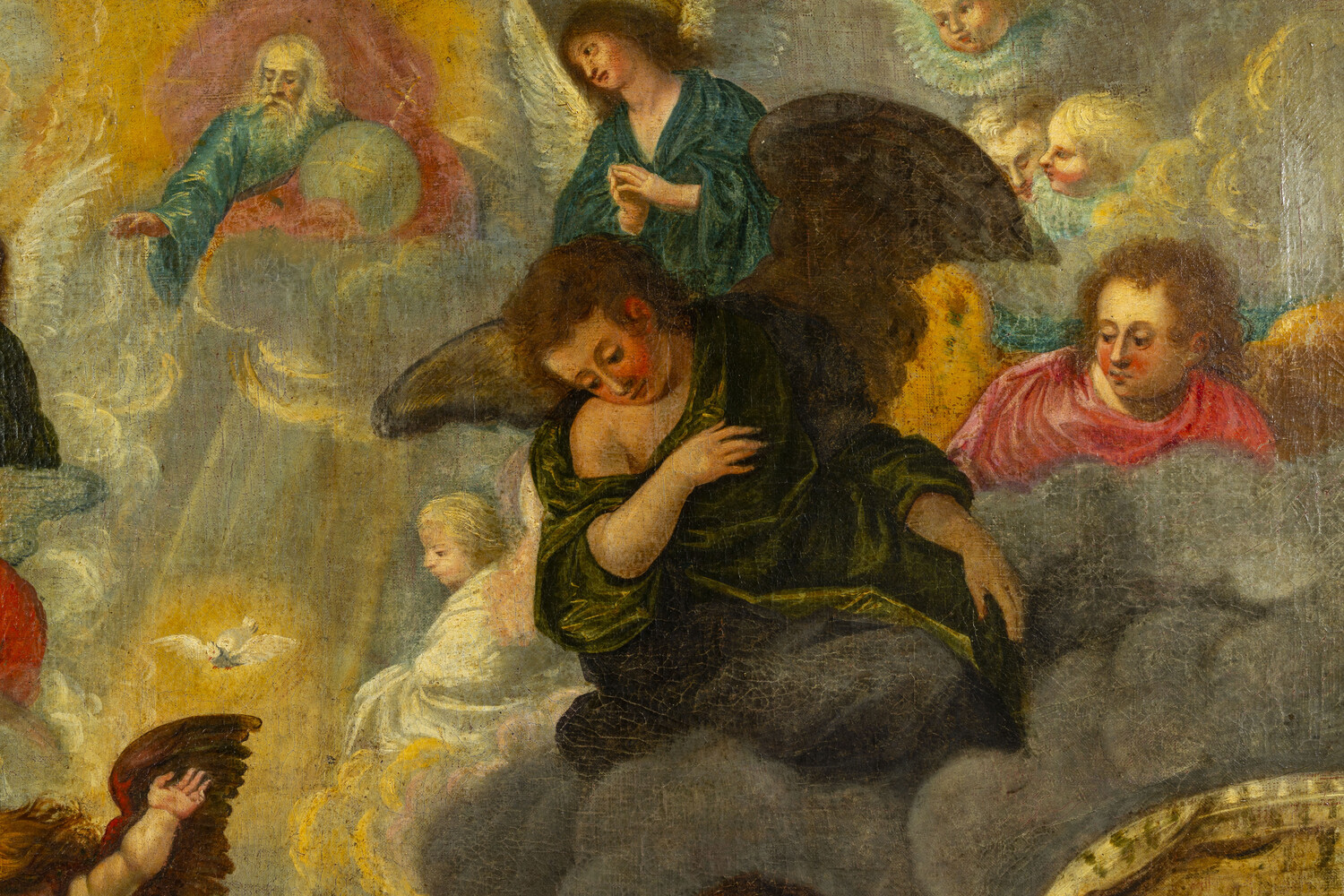 1 Baroque - Style Painting Annunciation