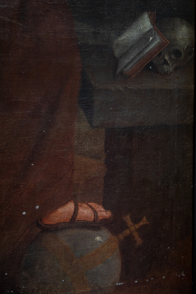 1 Baroque - Style Painting St. Franciscus