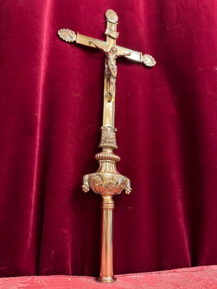 1 Baroque - Style Processional Cross