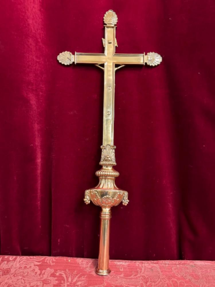 1 Baroque - Style Processional Cross