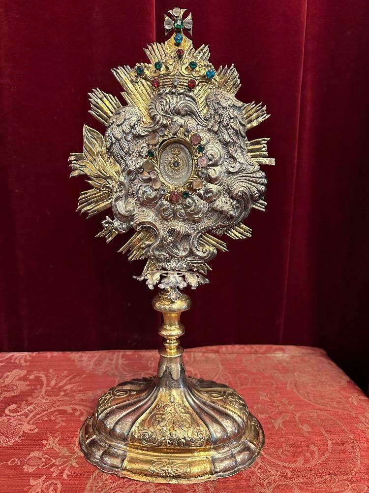 1 Baroque - Style Reliquary - Relic Ex Ossibus St. Helena