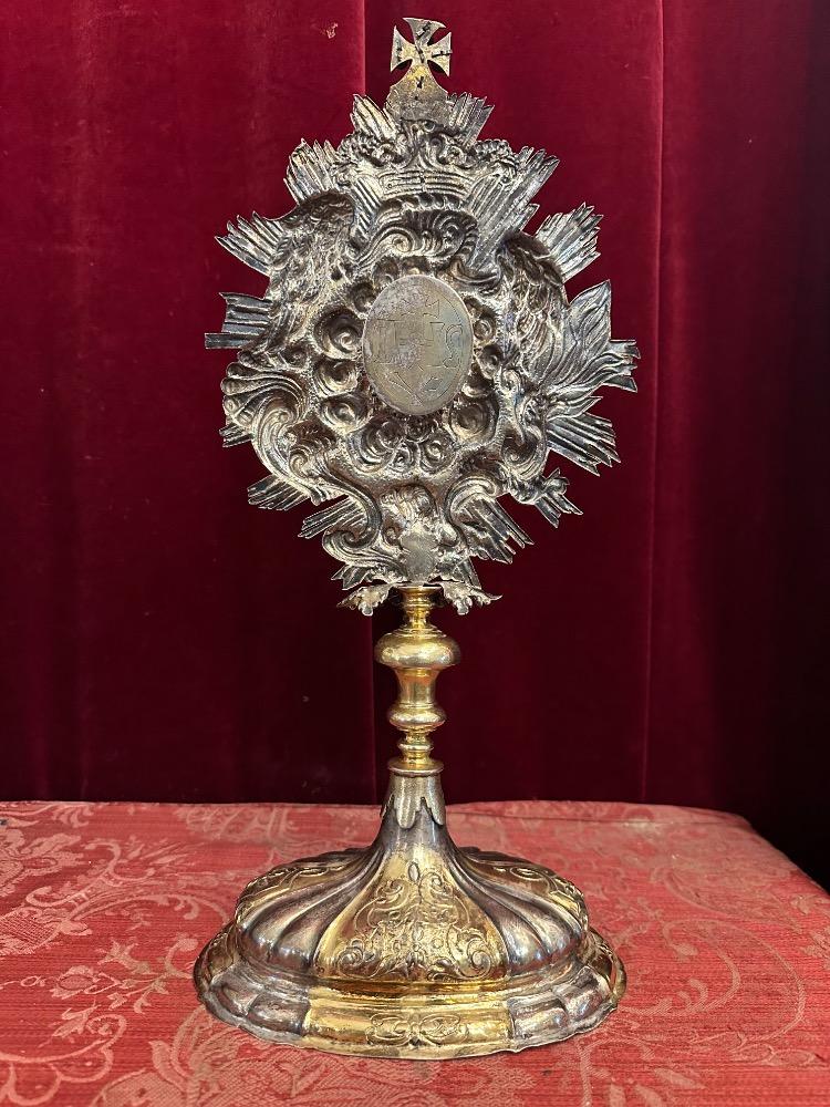 1 Baroque - Style Reliquary - Relic Ex Ossibus St. Helena