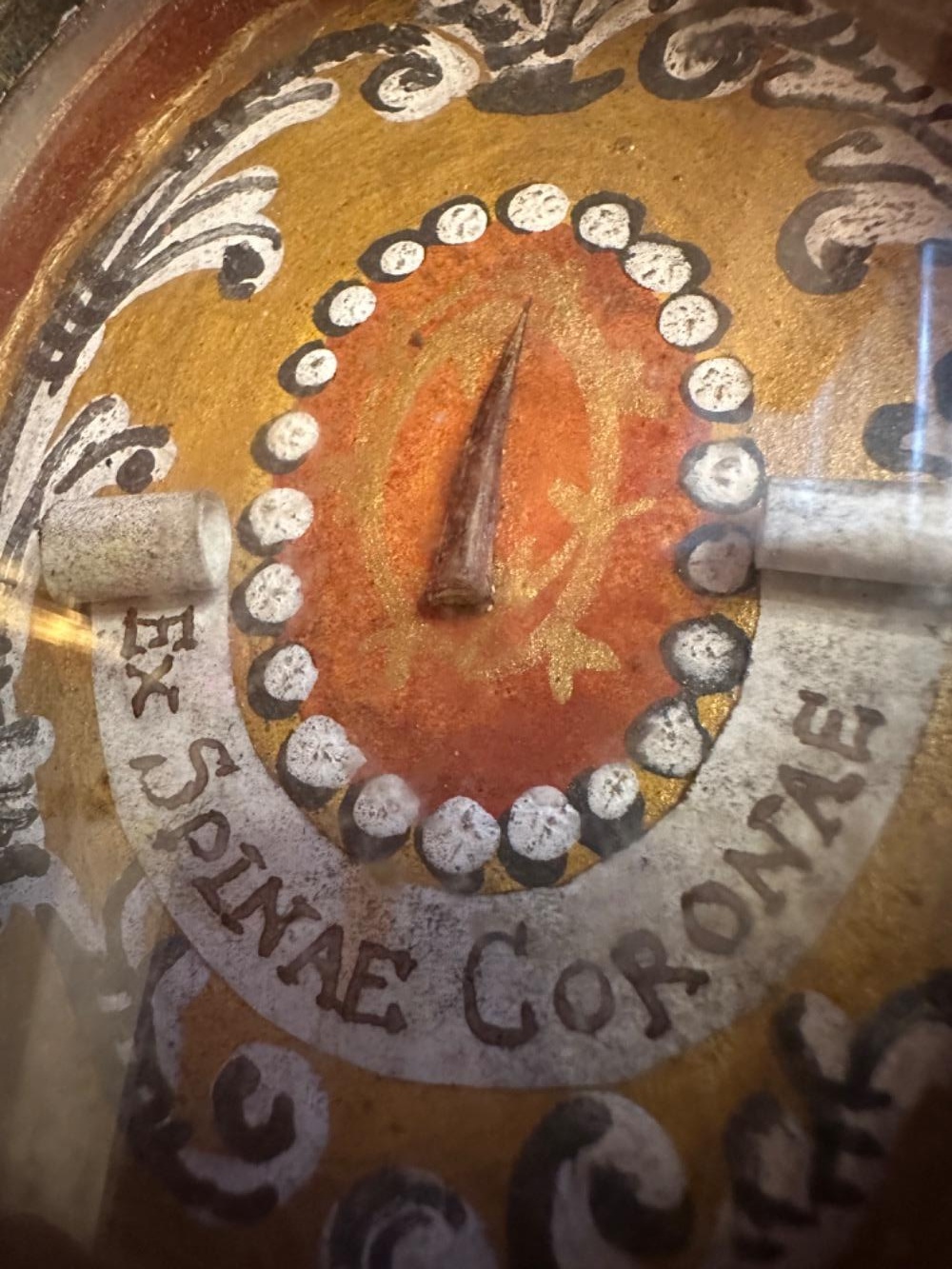 1 Baroque - Style Reliquary - Relic Ex Spinae Coronae Dnjc