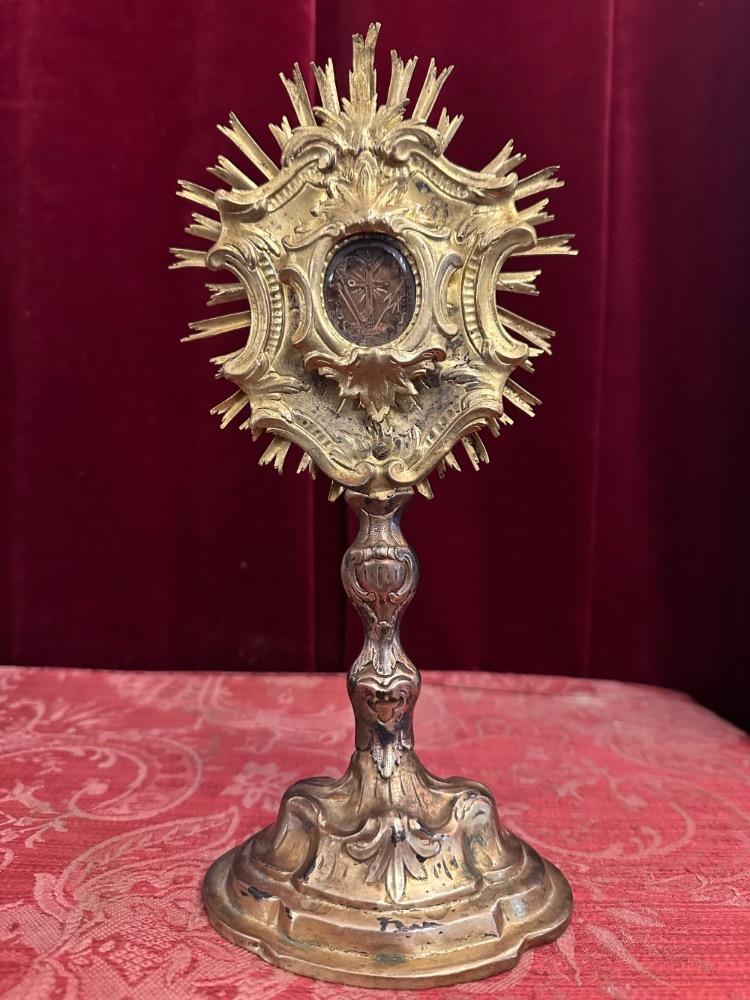 1 Baroque - Style Reliquary - Relic Of The True Cross