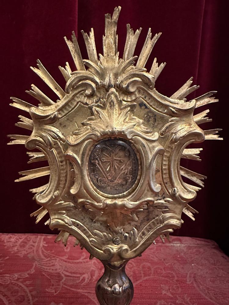 1 Baroque - Style Reliquary - Relic Of The True Cross
