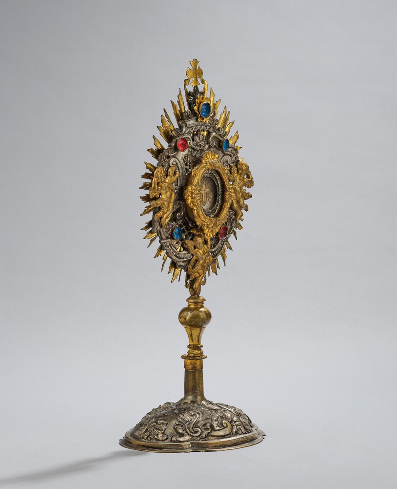 1 Baroque - Style Reliquary - Relic True Cross..