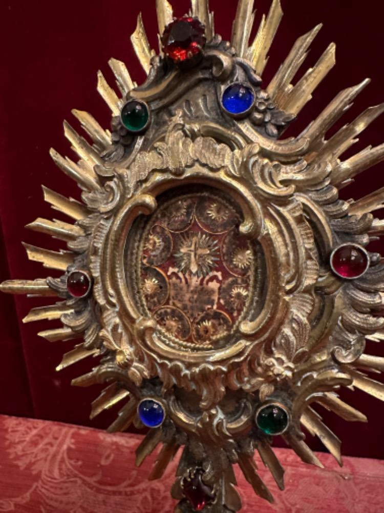 1 Baroque - Style Reliquary - Relic True Cross