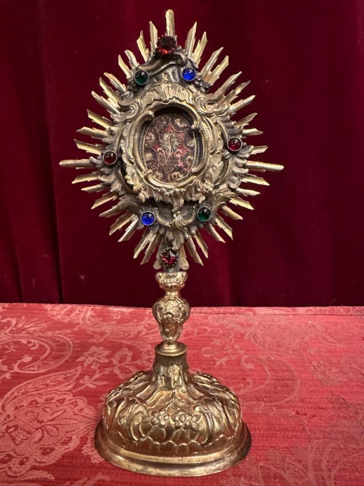 1 Baroque - Style Reliquary - Relic True Cross