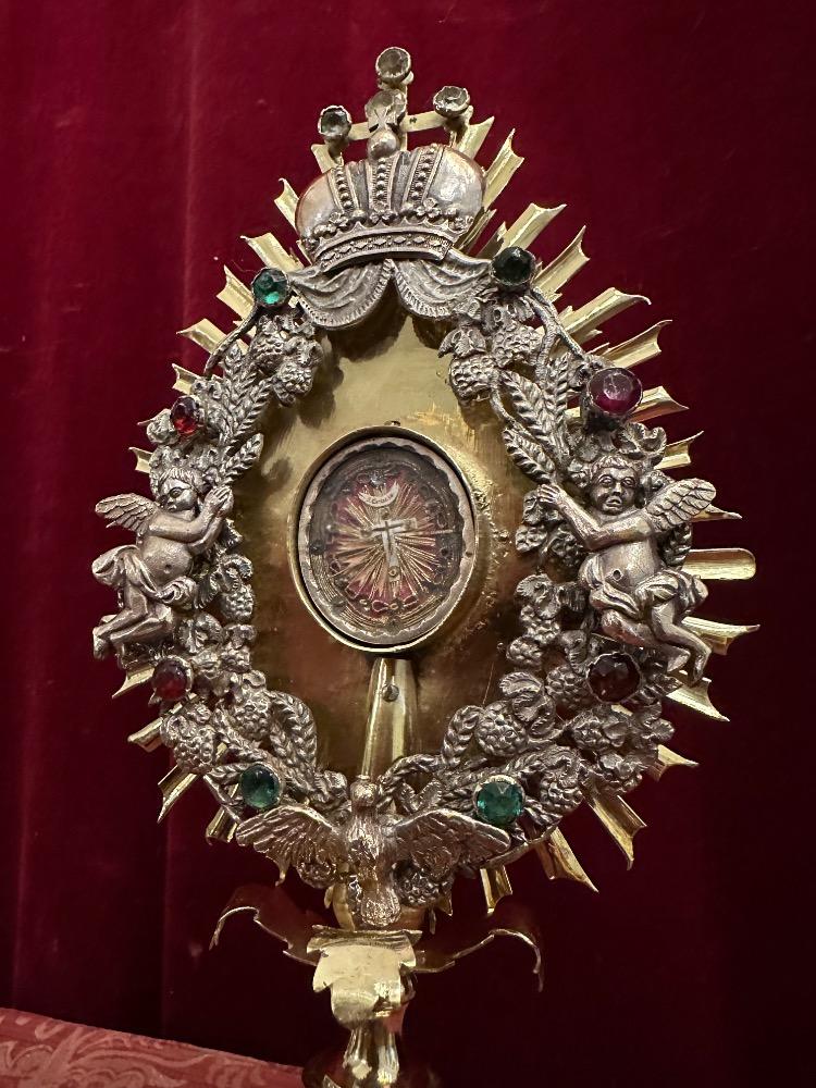 1 Baroque - Style Reliquary - Relic True Cross