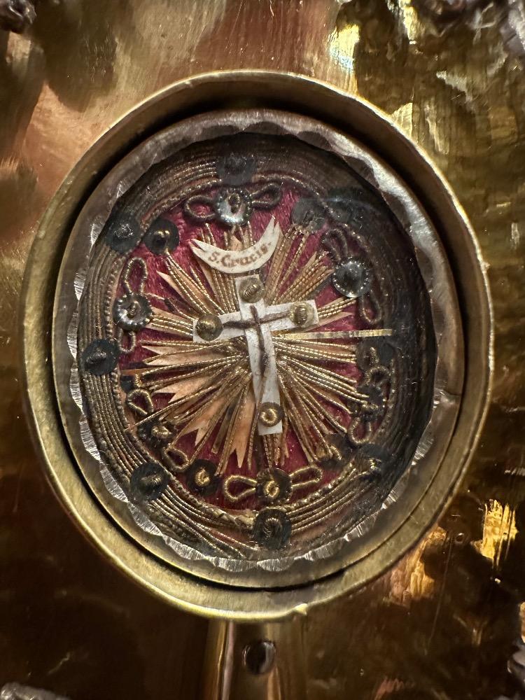 1 Baroque - Style Reliquary - Relic True Cross