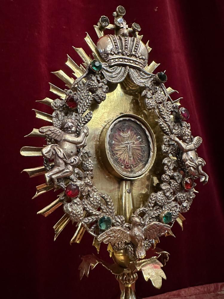 1 Baroque - Style Reliquary - Relic True Cross