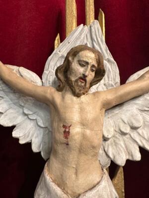 Risen Christ style Baroque - Style en Wood, Belgium  19 th century