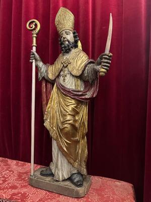 1 Baroque - Style Sculpture St. Bonifatius