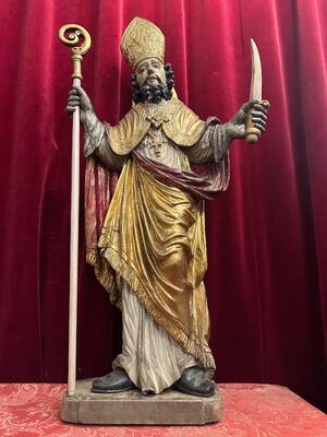 1 Baroque - Style Sculpture St. Bonifatius