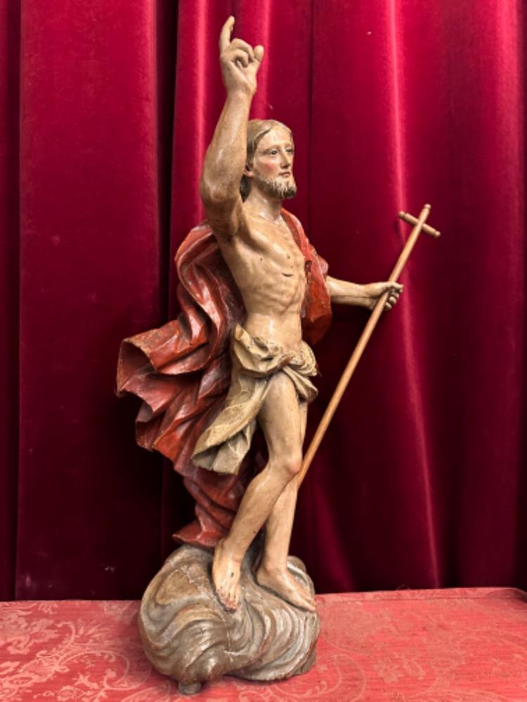 1 Baroque - Style Sculpture St. John Baptist
