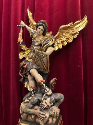 1 Baroque - Style Sculpture St. Michael