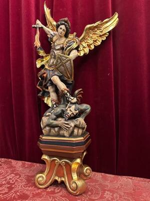 1 Baroque - Style Sculpture St. Michael