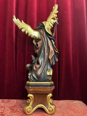 1 Baroque - Style Sculpture St. Michael