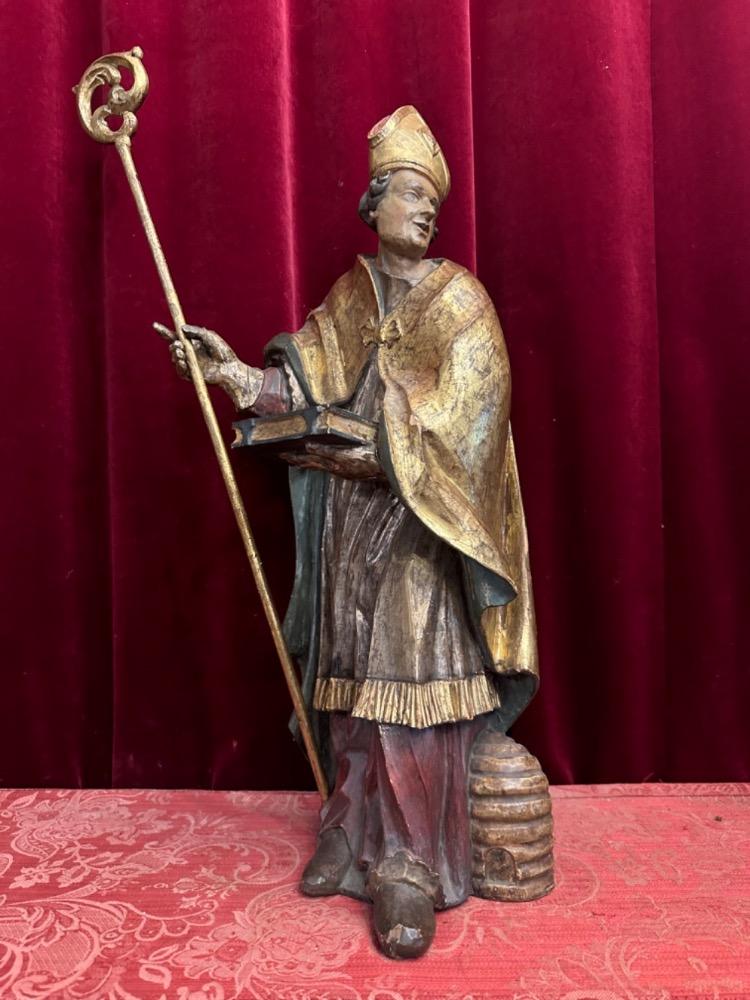 1 Baroque - Style St. Ambrosius Sculpture