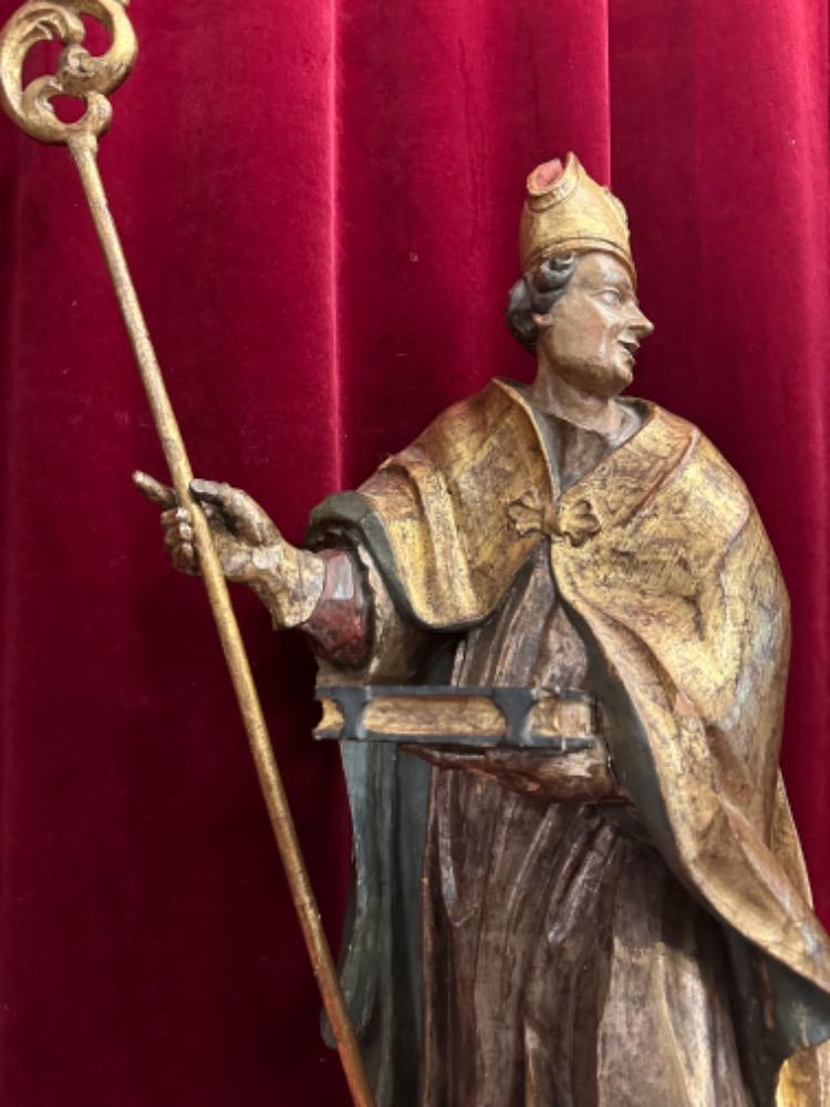 1 Baroque - Style St. Ambrosius Sculpture
