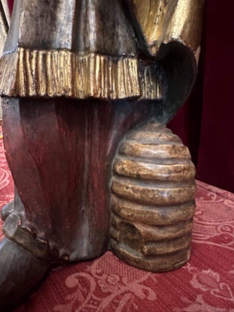 1 Baroque - Style St. Ambrosius Sculpture