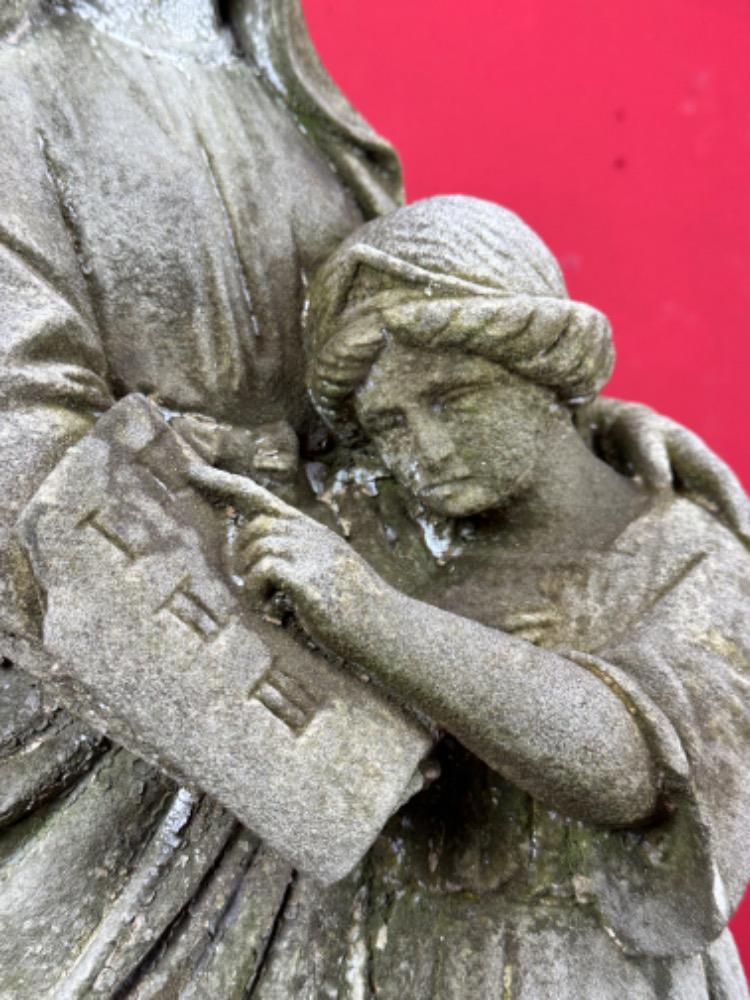 1 Baroque - Style St. Anne Sculpture