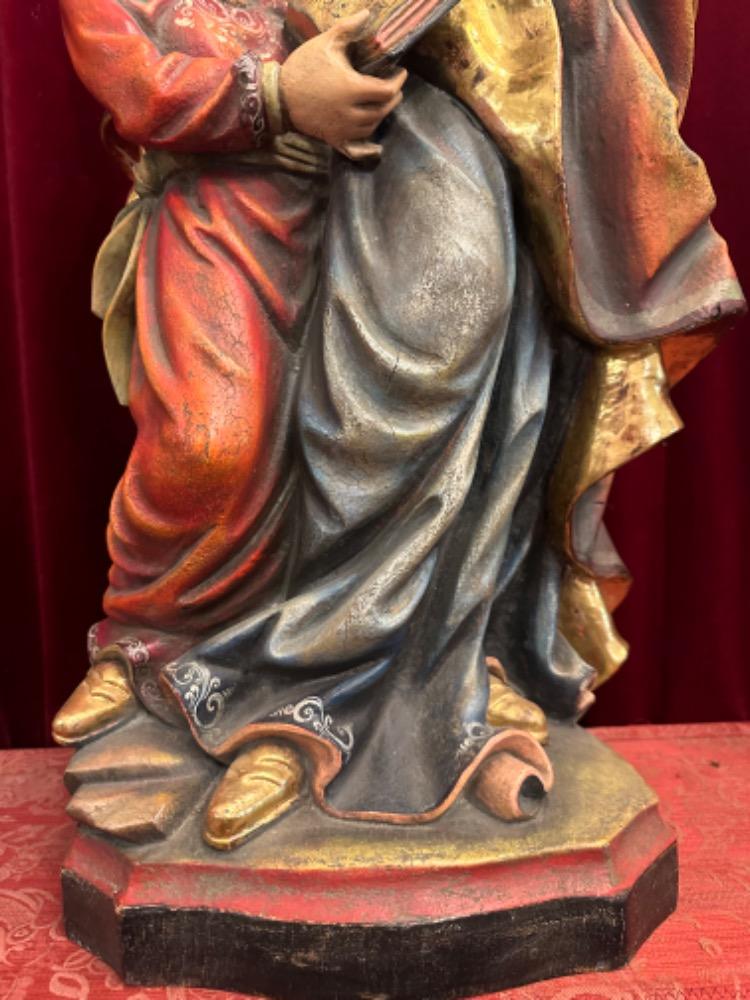 1 Baroque - Style St. Anne Sculpture