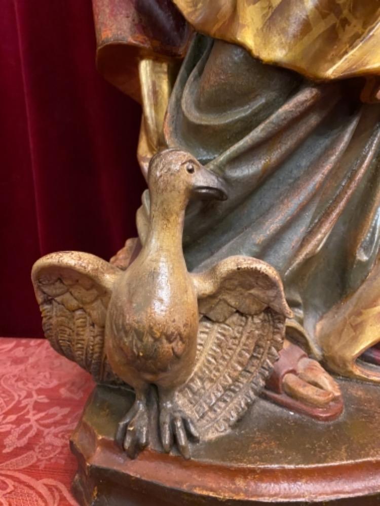 1 BAROQUE-STYLE St. John Sculpture