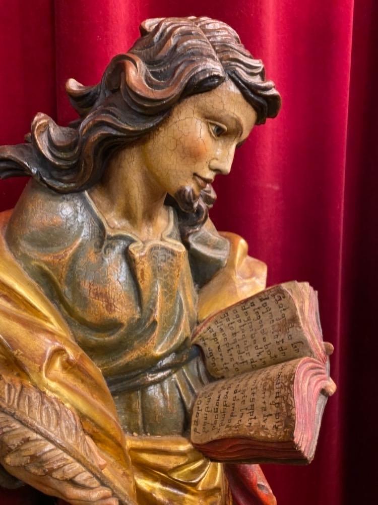 1 BAROQUE-STYLE St. John Sculpture