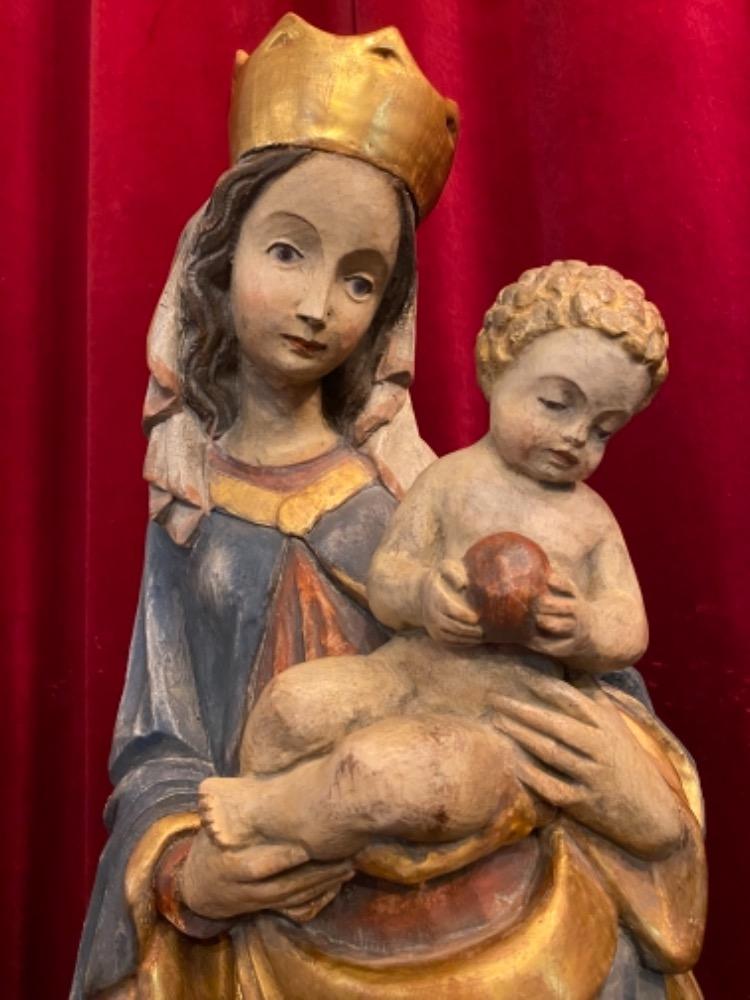 1 BAROQUE-STYLE St. Mary & Child