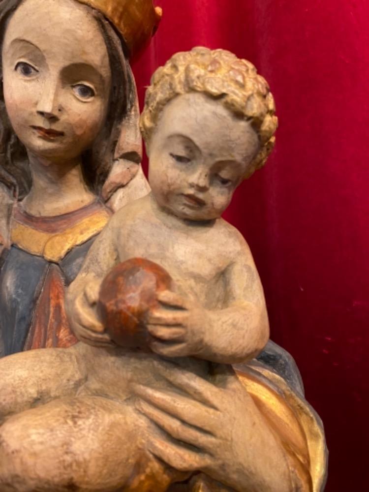 1 BAROQUE-STYLE St. Mary & Child