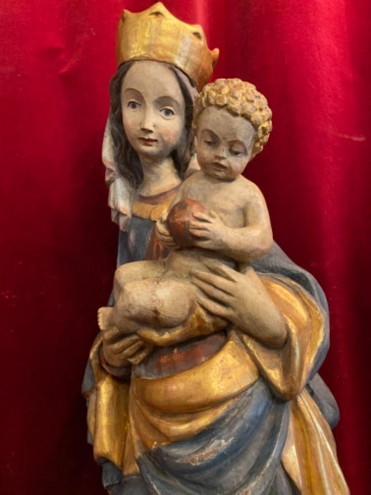 1 BAROQUE-STYLE St. Mary & Child