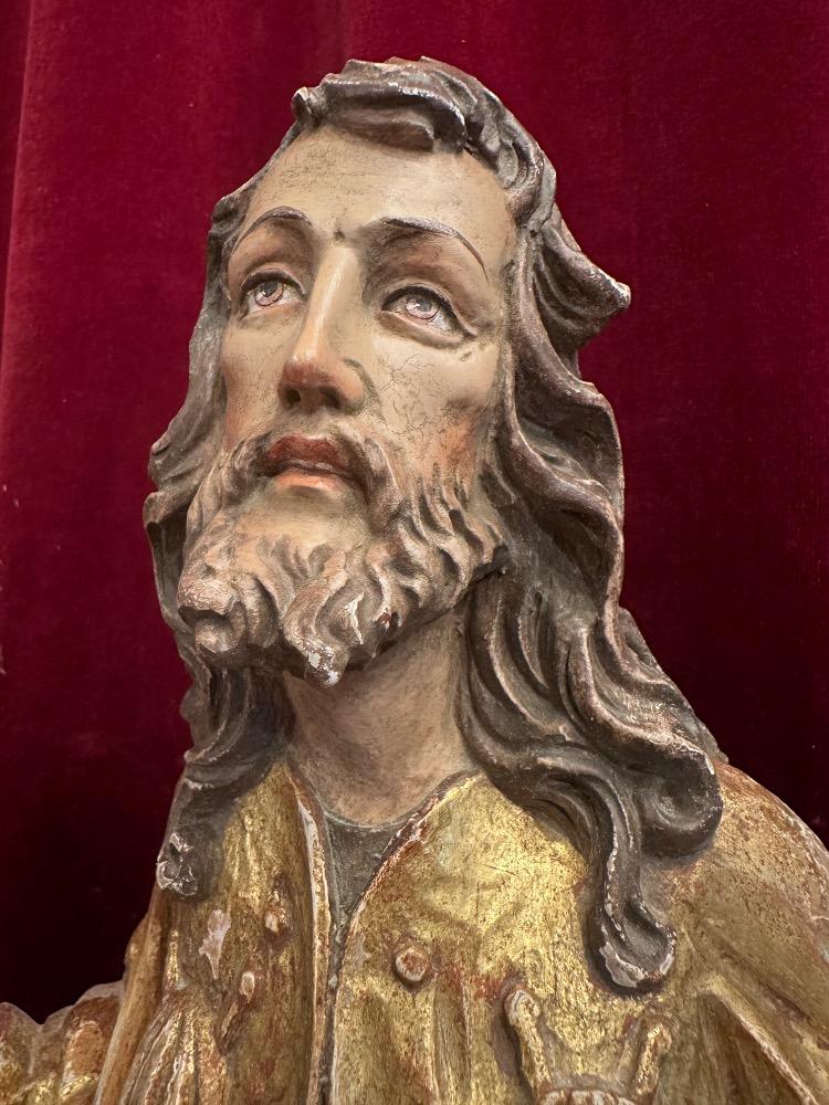 1 Baroque - Style St. Rochus Sculpture