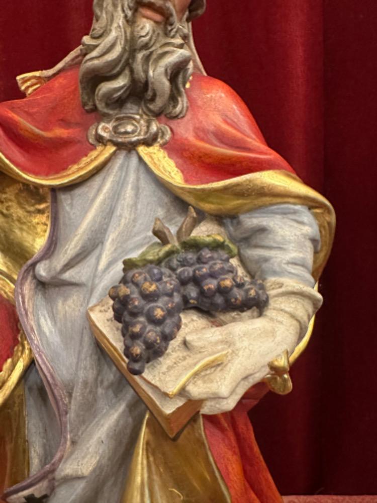 1 Baroque - Style St. Urbanus Sculpture