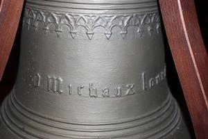Bronze Church Bell en Bronze, Belgium 19th century