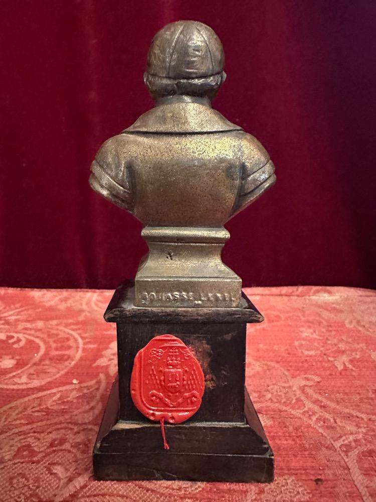 1  Buste - Reliquary Relic St. Vincentius A Paolo Twice Originally Sealed By Bouasse - Lebel, Paris 1865