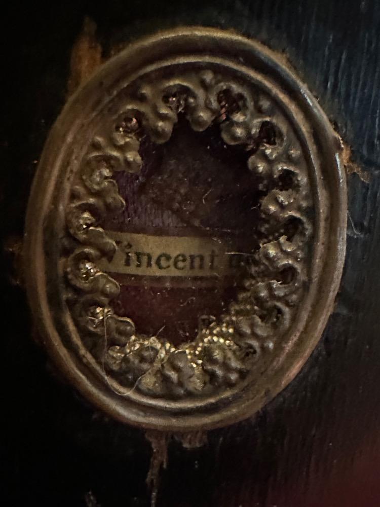 1  Buste - Reliquary Relic St. Vincentius A Paolo Twice Originally Sealed By Bouasse - Lebel, Paris 1865