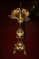 Candle Stick en Brass / Bronze, FRANCE 19th century