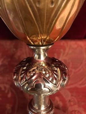 Chalice en Full Silver / Polished and Varnished, France 19th century