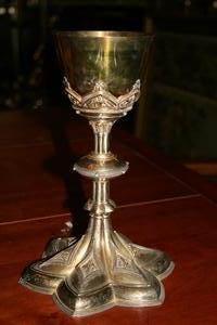 Chalice en silver, France 19th century