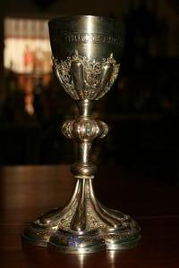 Chalice en silver, France 19th century