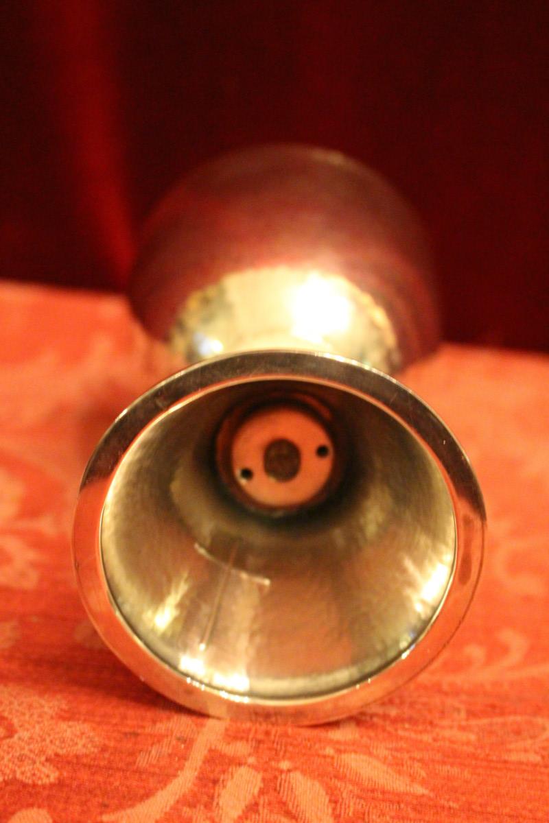 1  Chalice  Hand - Hammered / Full Silver / Ivory.