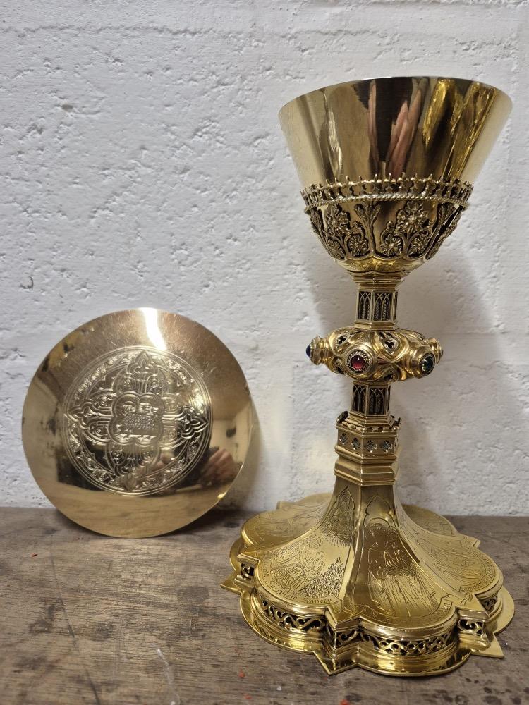 1  Chalice With Original Paten & Spoon Expected Soon !