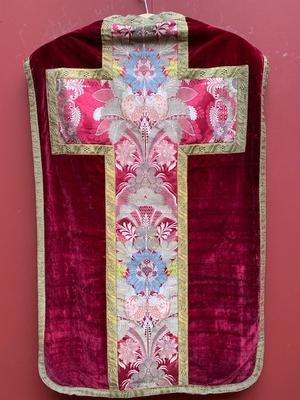 Chasuble en Fabrics, Belgium 19th century